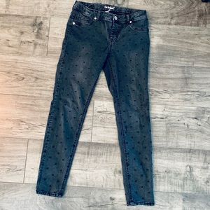 Girls Cat & Jack Black Jeggings, Size 16